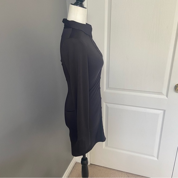 4 for $20 🖤 H&M Divided Body-con Ruched Shirt dress - Picture 2 of 8